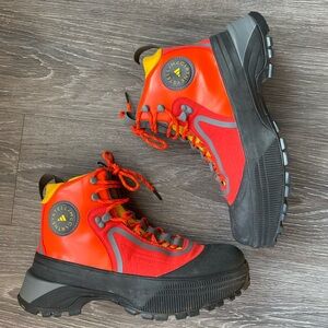 Terrex Insulated Hiking Boots Adidas by Stella McCartney orange